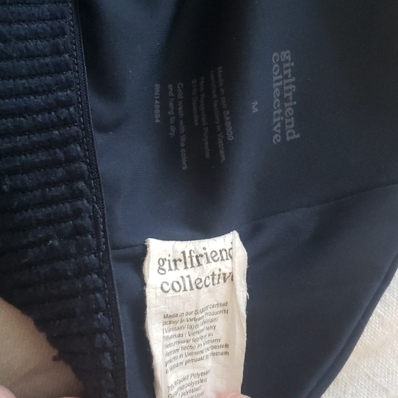 girlfriend collective set Midnight size M Topanga - Picture 7 of 14